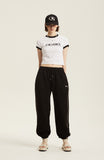 Odd Studio (オッドスタジオ) ODSD HAUS CROP RINGER T-SHIRTS - WHITE