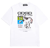Odd Studio (オッドスタジオ) DALMATIAN MEMORIES T-SHIRTS - WHITE