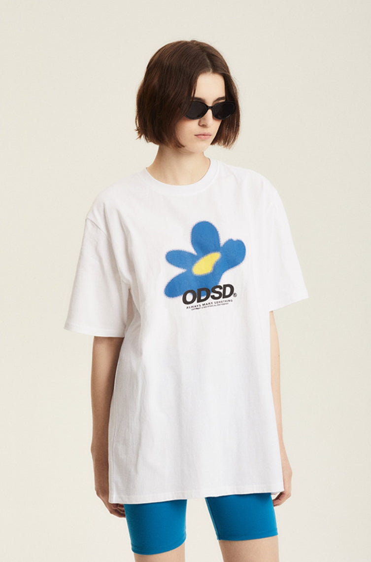 Odd Studio (オッドスタジオ) ODD DAISY T-SHIRT - WHITE