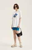 Odd Studio (オッドスタジオ) ODD DAISY T-SHIRT - WHITE