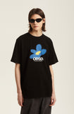 Odd Studio (オッドスタジオ) ODD DAISY T-SHIRT - BLACK