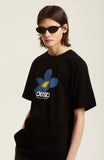 Odd Studio (オッドスタジオ) ODD DAISY T-SHIRT - BLACK
