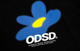 Odd Studio (オッドスタジオ) ODD DAISY T-SHIRT - BLACK