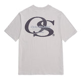 Odd Studio (オッドスタジオ) OS SERIF LOGO T-SHIRTS - SAND GRAY