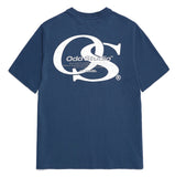 Odd Studio (オッドスタジオ) OS SERIF LOGO T-SHIRTS - DUST BLUE
