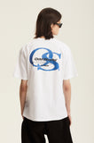 Odd Studio (オッドスタジオ) OS SERIF LOGO T-SHIRTS - WHITE