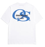 Odd Studio (オッドスタジオ) OS SERIF LOGO T-SHIRTS - WHITE