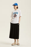 Odd Studio (オッドスタジオ) OS SWEAT SHIRT LONG SKIRT - BLACK