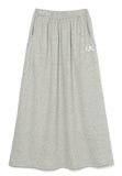 Odd Studio (オッドスタジオ) OS SWEAT SHIRT LONG SKIRT - GRAY