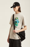 Odd Studio (オッドスタジオ) 3D BEAR PRINT T-SHIRT - SAND GRAY