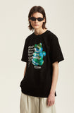 Odd Studio (オッドスタジオ) 3D BEAR PRINT T-SHIRT - BLACK