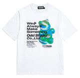 Odd Studio (オッドスタジオ) 3D BEAR PRINT T-SHIRT - WHITE