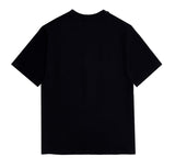 Odd Studio (オッドスタジオ) GARDEN PARTY DRAWING T-SHIRT - BLACK