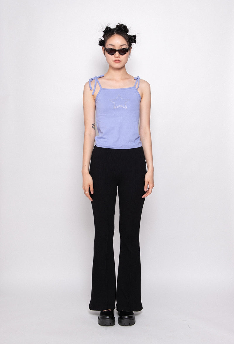 SPUNKY (スパンキー) STAR SLEEVELESS (PURPLE)