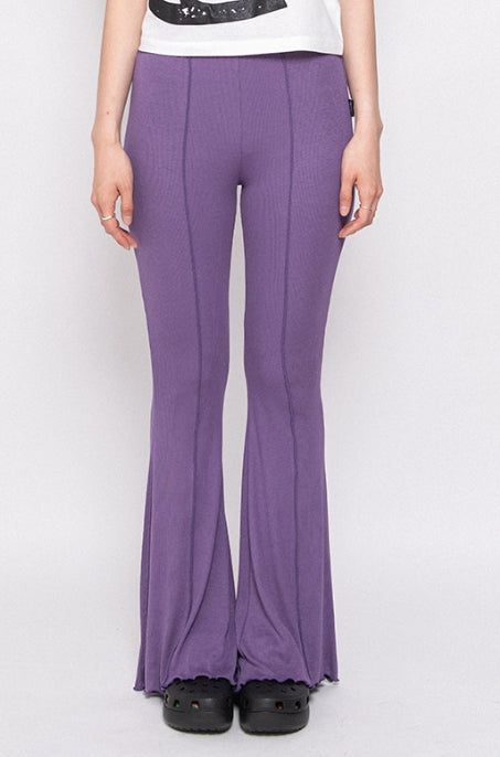 SPUNKY (スパンキー) WRAP LAYERED PANTS (PURPLE)