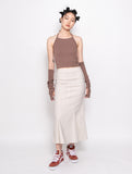 SPUNKY (スパンキー) STRAP MERMAID SKIRT (IVORY)