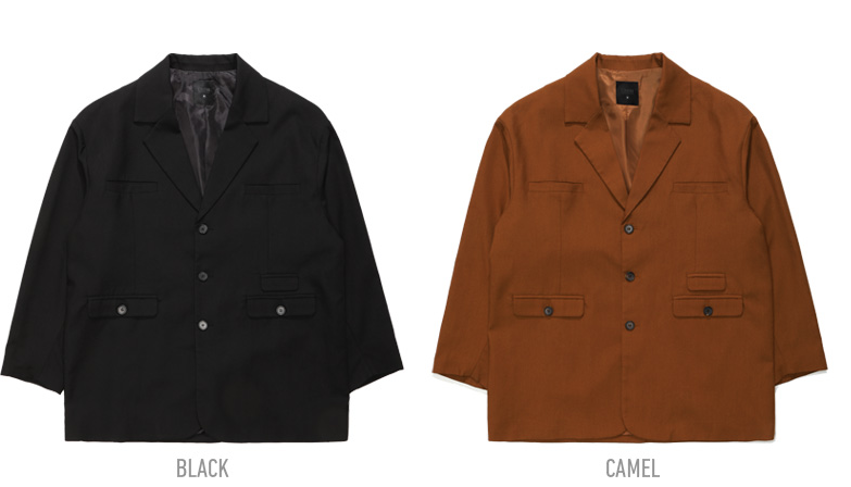 EZKATON (エズカートン)　Horn Loose Fit Jacket 2 Types YMOT6530