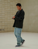 EZKATON (에즈카톤) Horn Loose Fit Jacket 2 Types YMOT6530