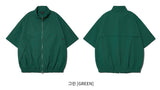 ダブルユーブイプロジェクト(WV PROJECT) Code short-sleeved jacket Green MJST7599