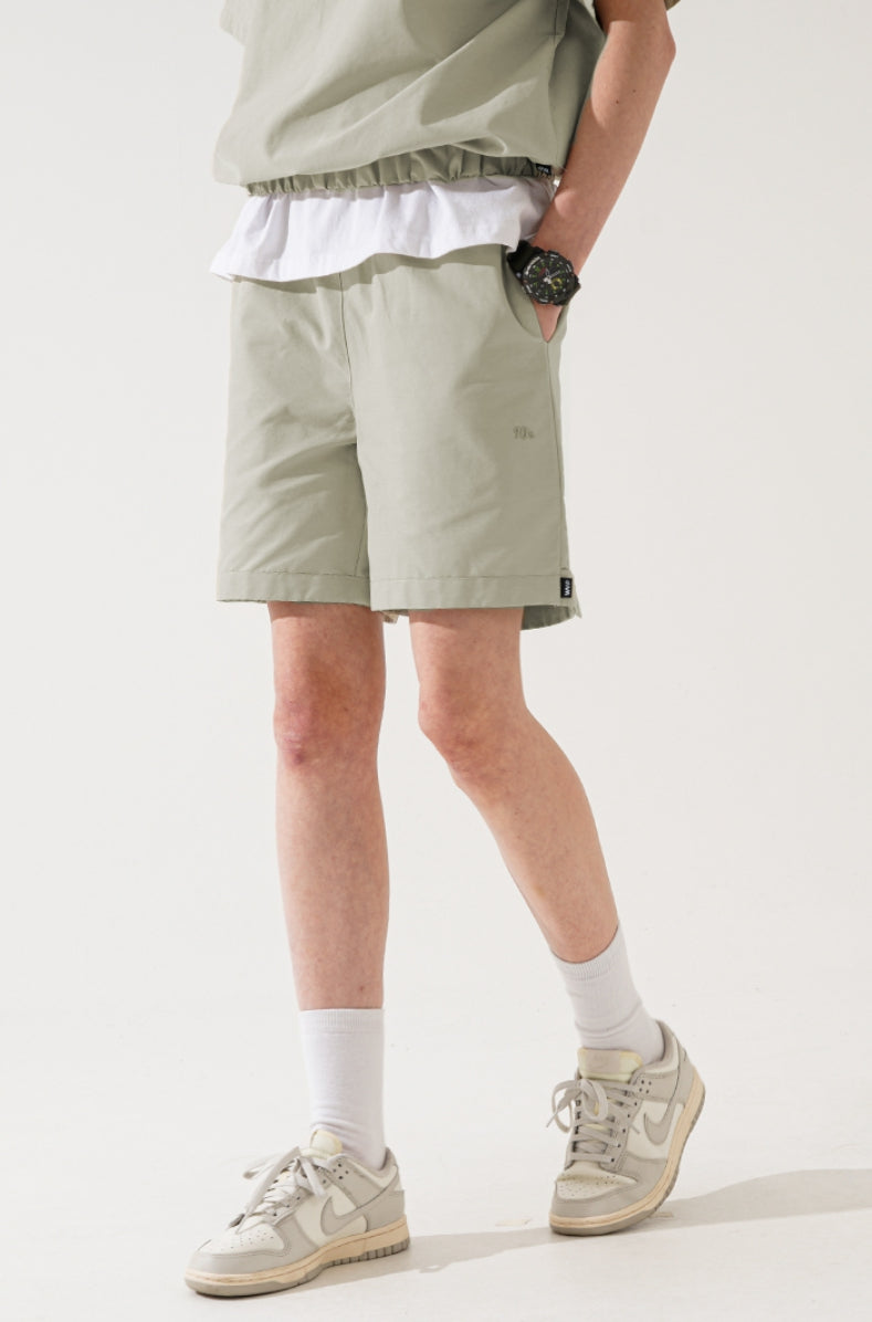ダブルユーブイプロジェクト(WV PROJECT) Button Shorts Pants Gray Beige MJSP7581