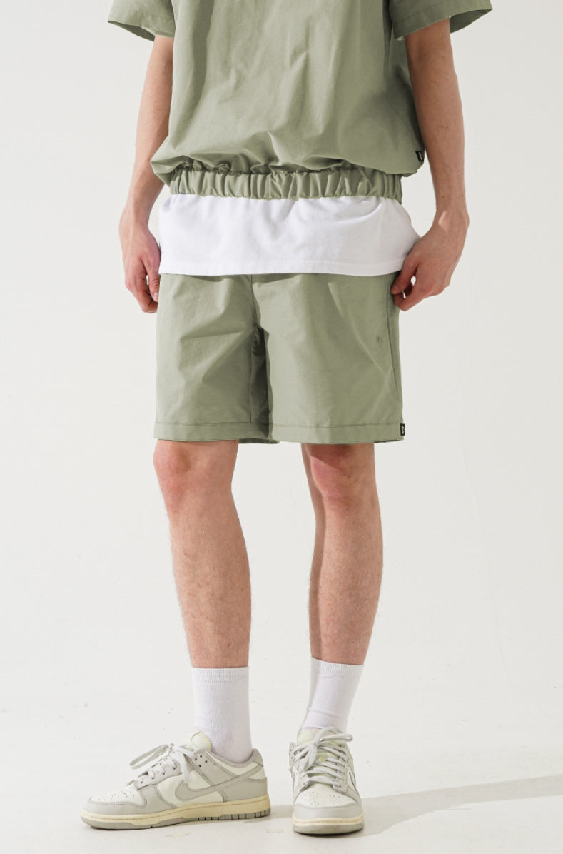 ダブルユーブイプロジェクト(WV PROJECT) Button Shorts Light Khaki MJSP7581