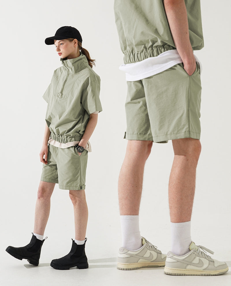 ダブルユーブイプロジェクト(WV PROJECT) Button Shorts Light Khaki MJSP7581