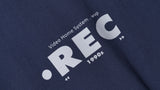 ダブルユーブイプロジェクト(WV PROJECT) Record short-sleeved shirt Navy MJST7584