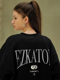 EZKATON (エズカートン)　 Easy Serif Sweatshirt 4 types STMT6568