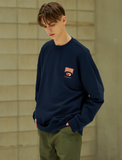 EZKATON (エズカートン)　 Easy Serif Sweatshirt 4 types STMT6568