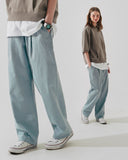 ダブルユーブイプロジェクト(WV PROJECT) Vine Cotton Banding Pants Blue JNLP7591