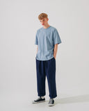ダブルユーブイプロジェクト(WV PROJECT) Vine Cotton Banding Pants Navy JNLP7591