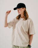 ダブルユーブイプロジェクト(WV PROJECT) Caramel T-shirt Light Beige KMST7585