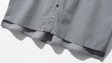 ダブルユーブイプロジェクト(WV PROJECT) Ring denim short-sleeved shirt Gray MJSS7588