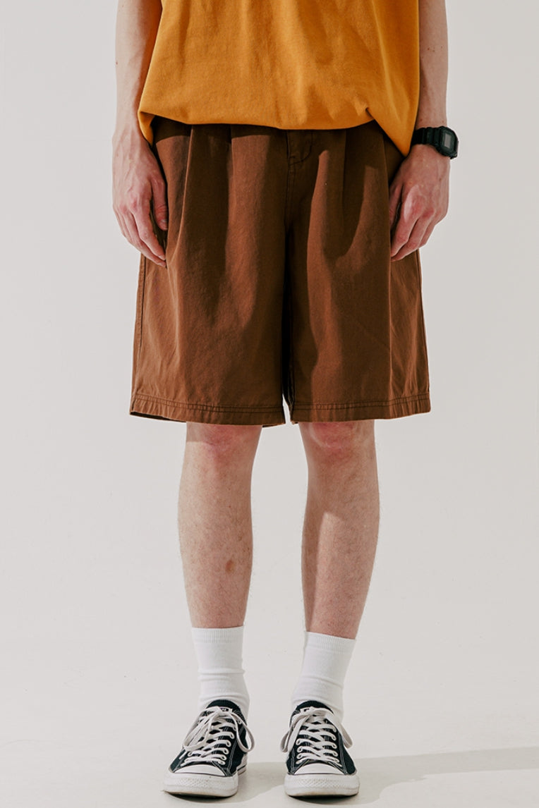 ダブルユーブイプロジェクト(WV PROJECT) Bermuda Village Cotton Pants Brown JJSP7592