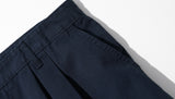 ダブルユーブイプロジェクト(WV PROJECT) Bermuda Village Cotton Pants Navy JJSP7592