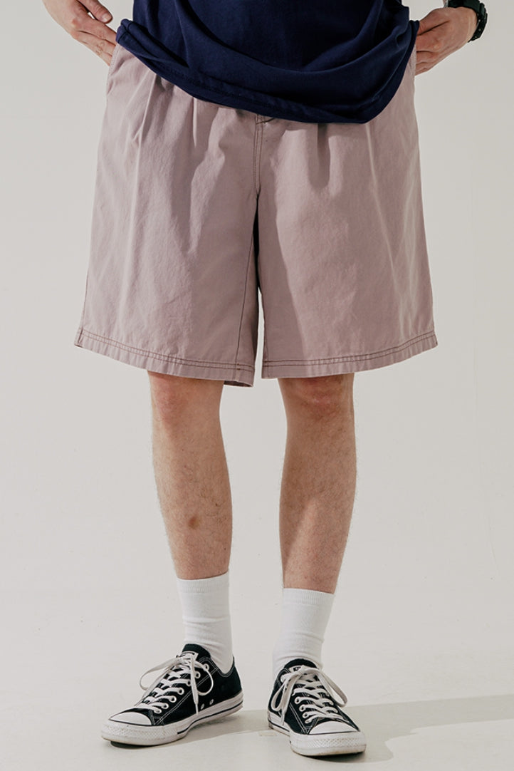 ダブルユーブイプロジェクト(WV PROJECT) Bermuda Village Cotton Pants Pearl Pink JJSP7592