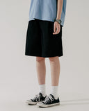 ダブルユーブイプロジェクト(WV PROJECT) Bermuda Village Cotton Pants Black JJSP7592
