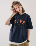 ダブルユーブイプロジェクト(WV PROJECT) Stevie College T-Shirt Navy SHST7597