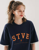 ダブルユーブイプロジェクト(WV PROJECT) Stevie College T-Shirt Navy SHST7597