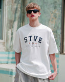 ダブルユーブイプロジェクト(WV PROJECT) Stevie College T-Shirt Ivory SHST7597