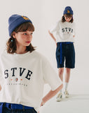 ダブルユーブイプロジェクト(WV PROJECT) Stevie College T-Shirt Ivory SHST7597