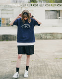 ダブルユーブイプロジェクト(WV PROJECT) Round T-Shirt Navy MJST7595