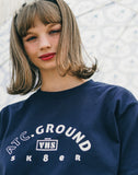 ダブルユーブイプロジェクト(WV PROJECT) Round T-Shirt Navy MJST7595