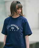 ダブルユーブイプロジェクト(WV PROJECT) Round T-Shirt Navy MJST7595