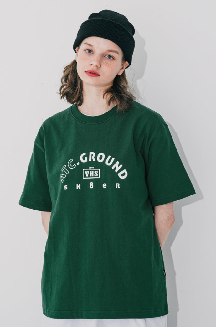 ダブルユーブイプロジェクト(WV PROJECT) Round T-Shirt Deep Green MJST7595