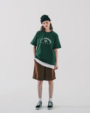 ダブルユーブイプロジェクト(WV PROJECT) Round T-Shirt Deep Green MJST7595