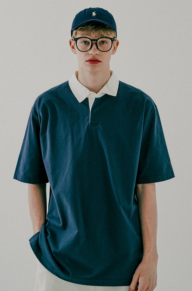 ダブルユーブイプロジェクト(WV PROJECT)Berry Color T-shirt Navy KMST7598