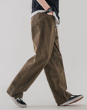 ダブルユーブイプロジェクト(WV PROJECT) Fade Color Cotton Pants Mocha Brown SHLP7608