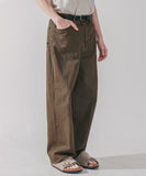 ダブルユーブイプロジェクト(WV PROJECT) Fade Color Cotton Pants Mocha Brown SHLP7608