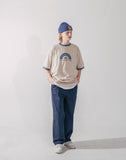 ダブルユーブイプロジェクト(WV PROJECT) Fade Color Cotton Pants Navy SHLP7608